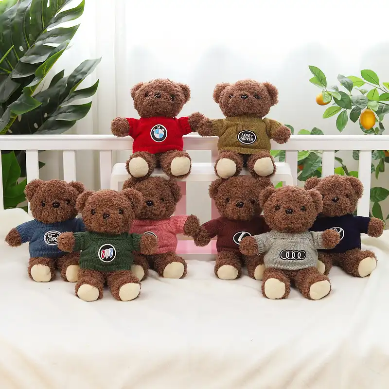 Teddy Bear Car Logo Plush Toy 05
