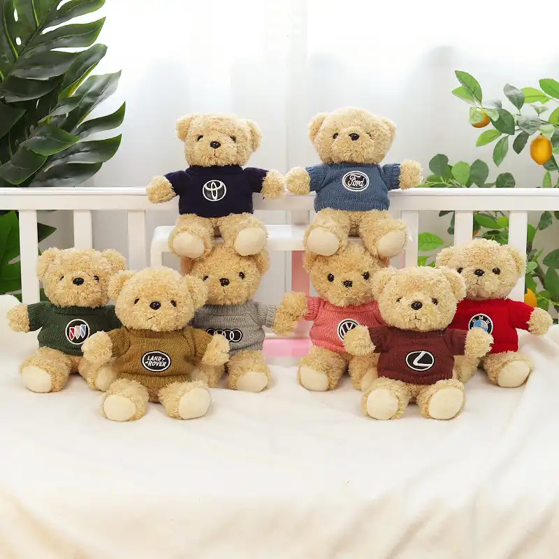 Teddy Bear Car Logo Plush Toy 10