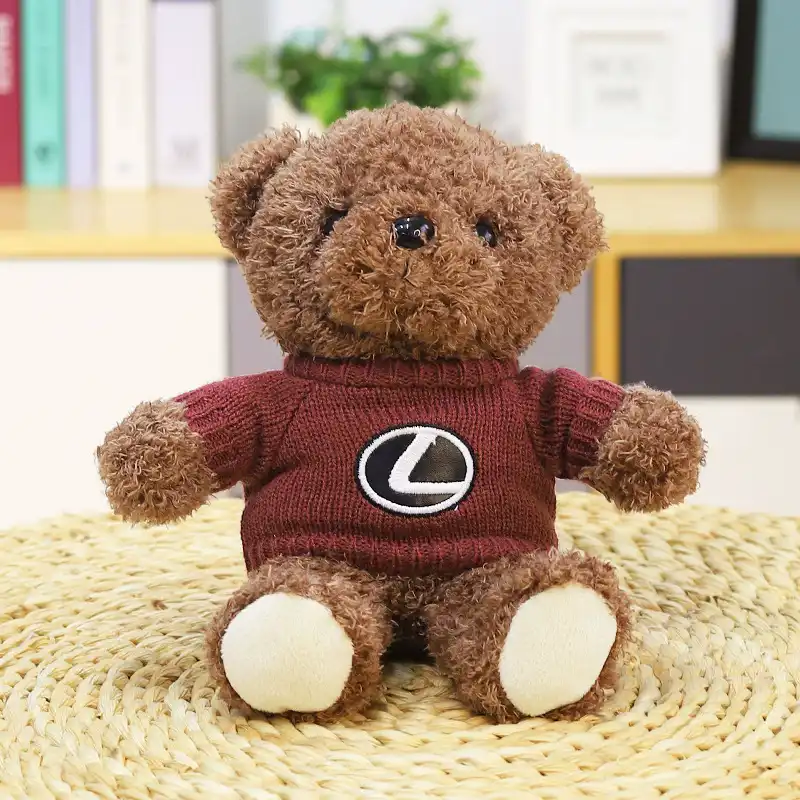 Teddy Bear Car Logo Plush Toy 11