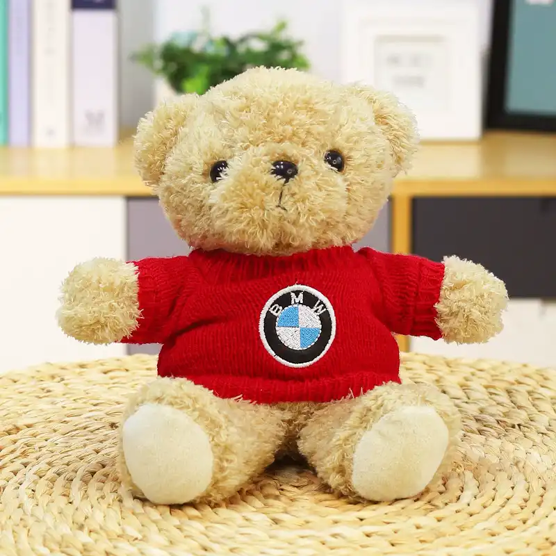 Teddy Bear Car Logo Plush Toy 13