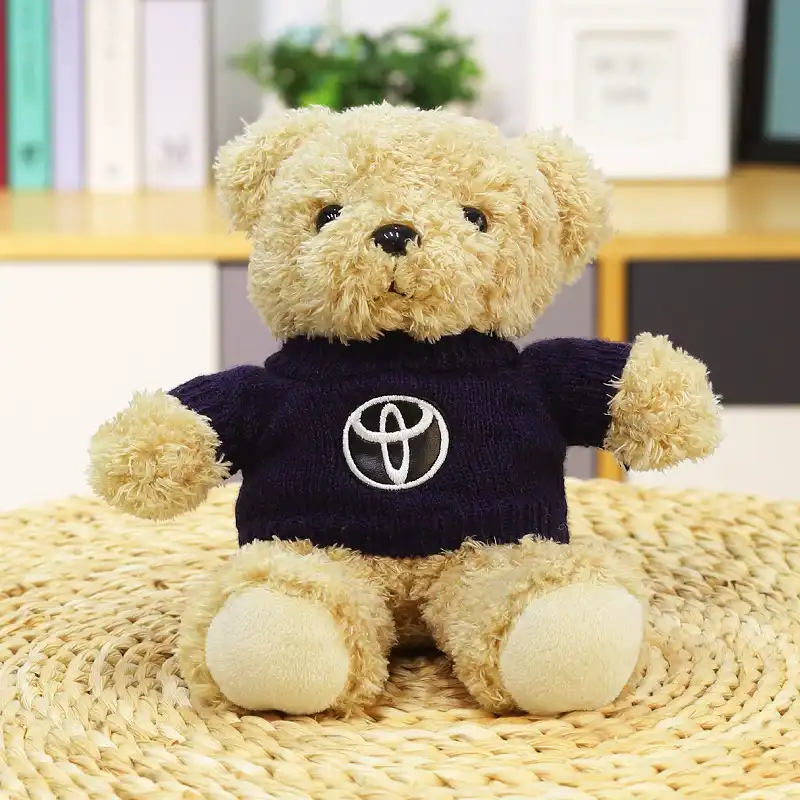 Teddy Bear Car Logo Plush Toy 14