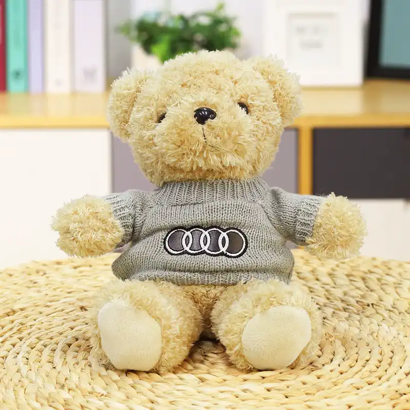 Teddy Bear Car Logo Plush Toy 16