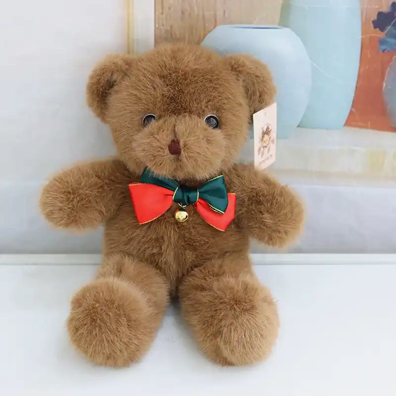 Bowtie Scarf Bear Plush Toy 03