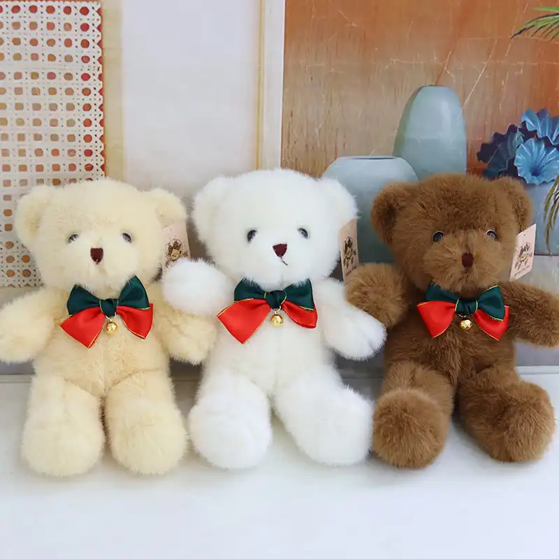 Bowtie Scarf Bear Plush Toy 04