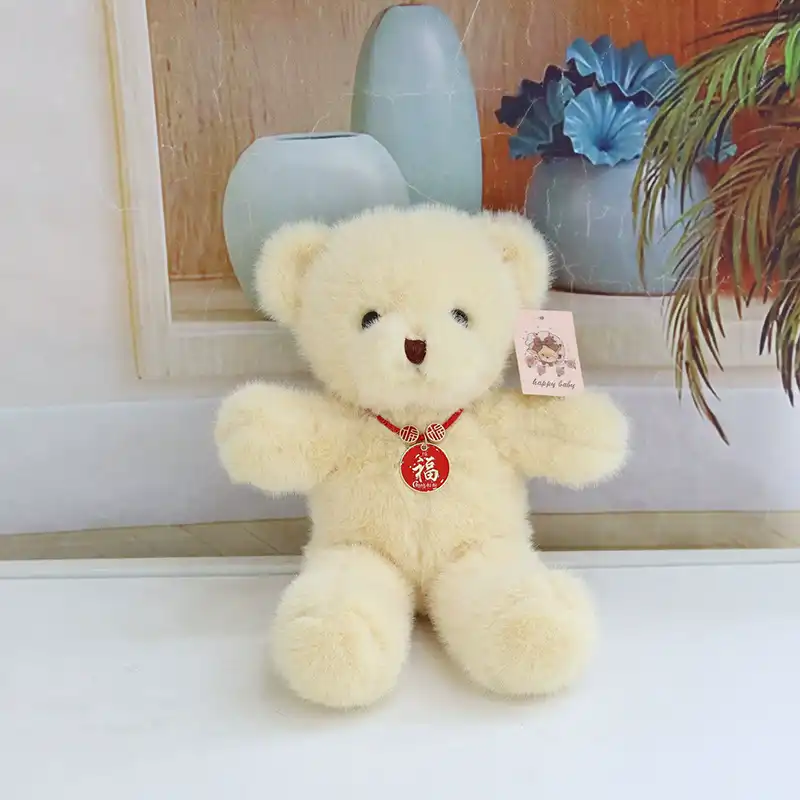 Bowtie Scarf Bear Plush Toy 08