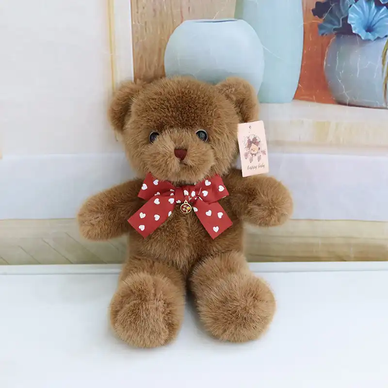 Bowtie Scarf Bear Plush Toy 10