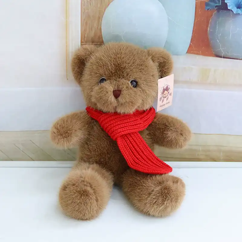 Bowtie Scarf Bear Plush Toy 12
