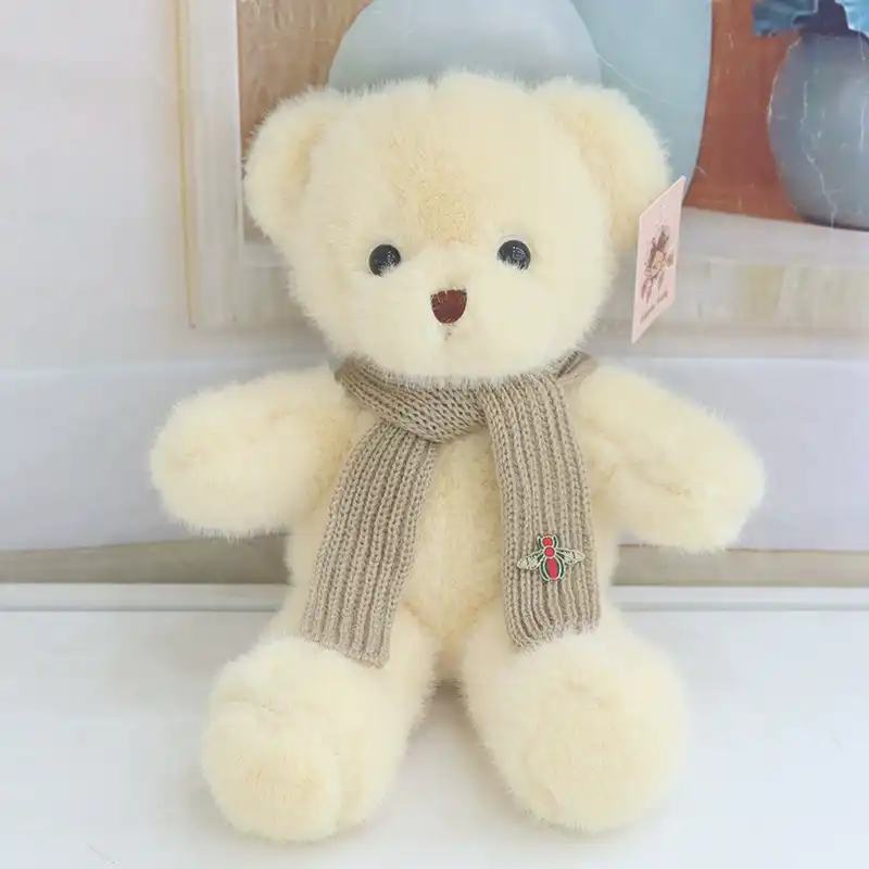 Cute Eyelid Teddy Bear Plush Toy 03