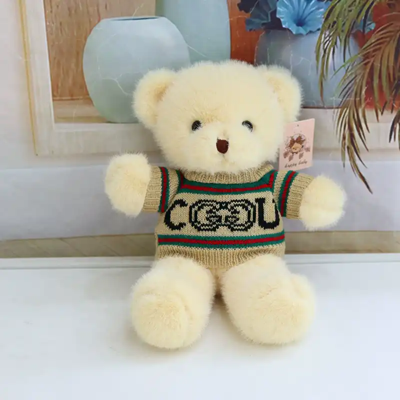 Cute Eyelid Teddy Bear Plush Toy 13