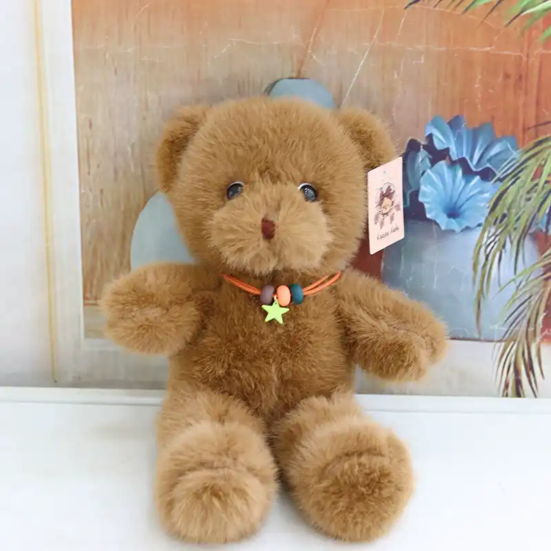 Cute Eyelid Teddy Bear Plush Toy 20