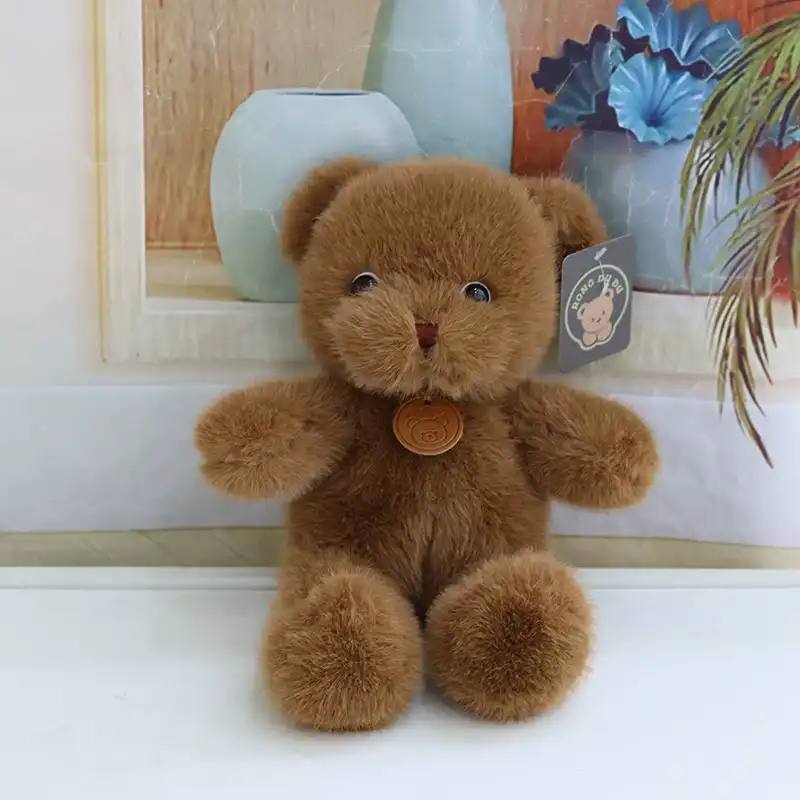Cute Eyelid Teddy Bear Plush Toy 21