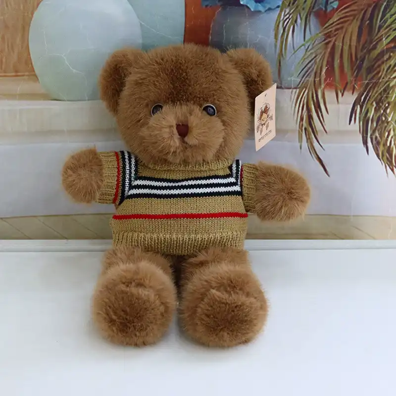Cute Eyelid Teddy Bear Plush Toy 23