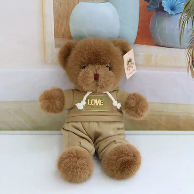 Cute Eyelid Teddy Bear Plush Toy 26