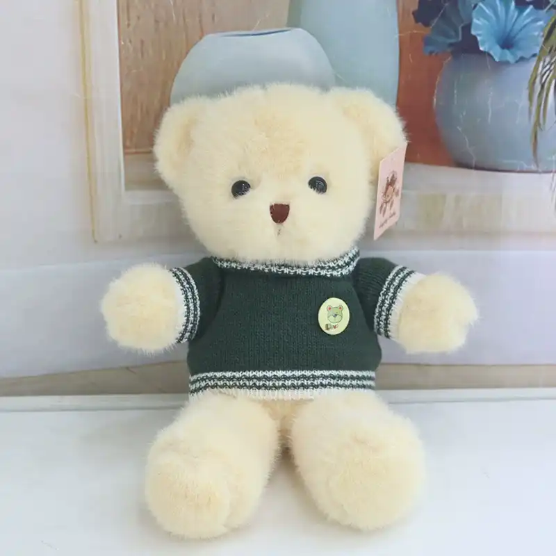 Cute Eyelid Teddy Bear Plush Toy 27