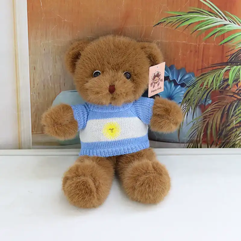 Cute Eyelid Teddy Bear Plush Toy 28