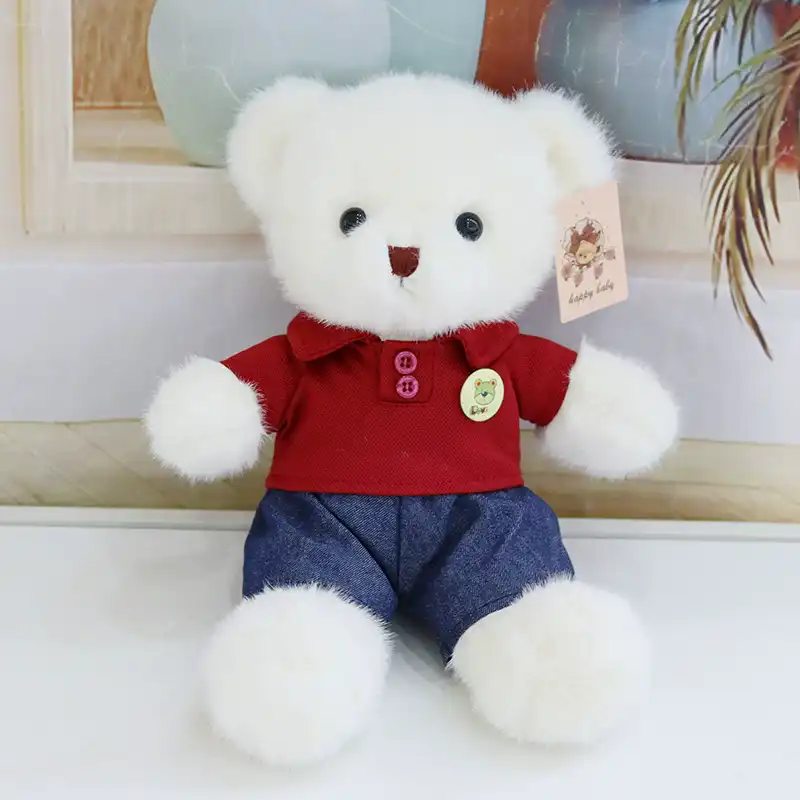 Cute Eyelid Teddy Bear Plush Toy 31