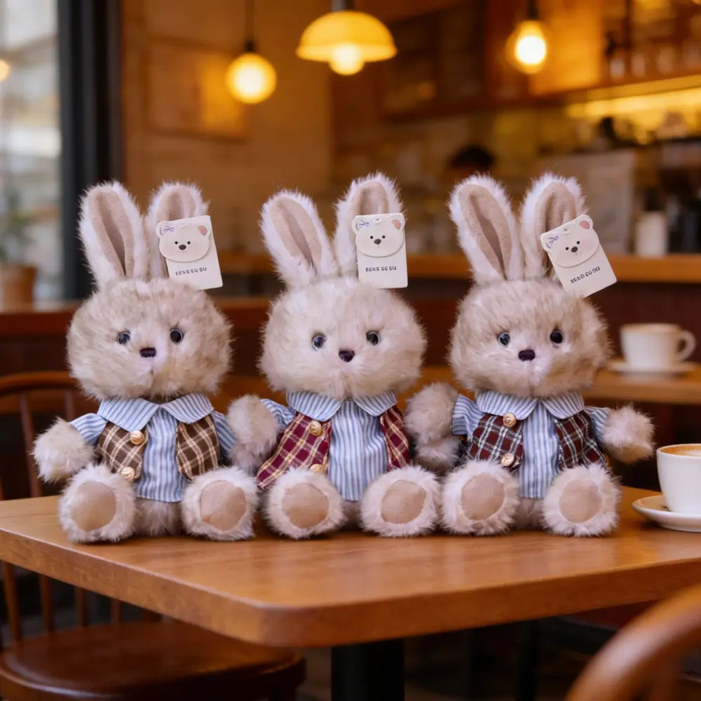 Dressed Rabbit Plush Toy 03