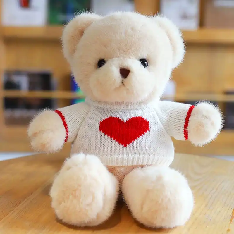 Heart Teddy Bear Plush Toy 01