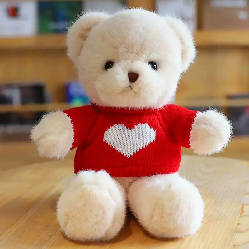 Heart Teddy Bear Plush Toy 04