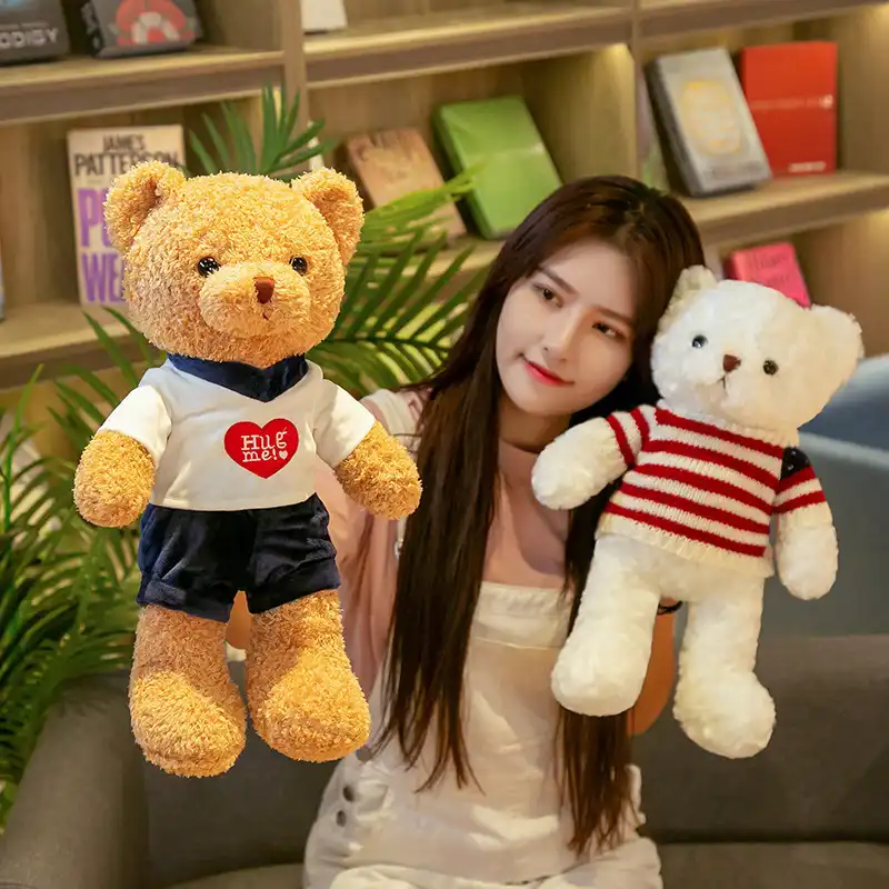 Large Couple Teddy Bear Dressing Bear Doll 25