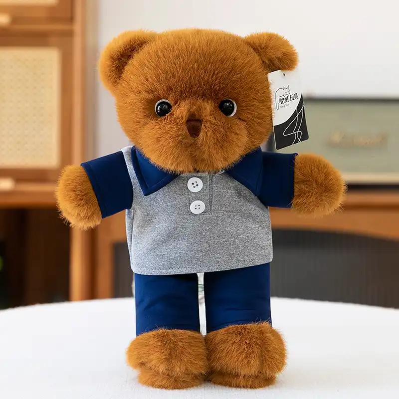POLO shirt dressing teddy bear plush toy 01