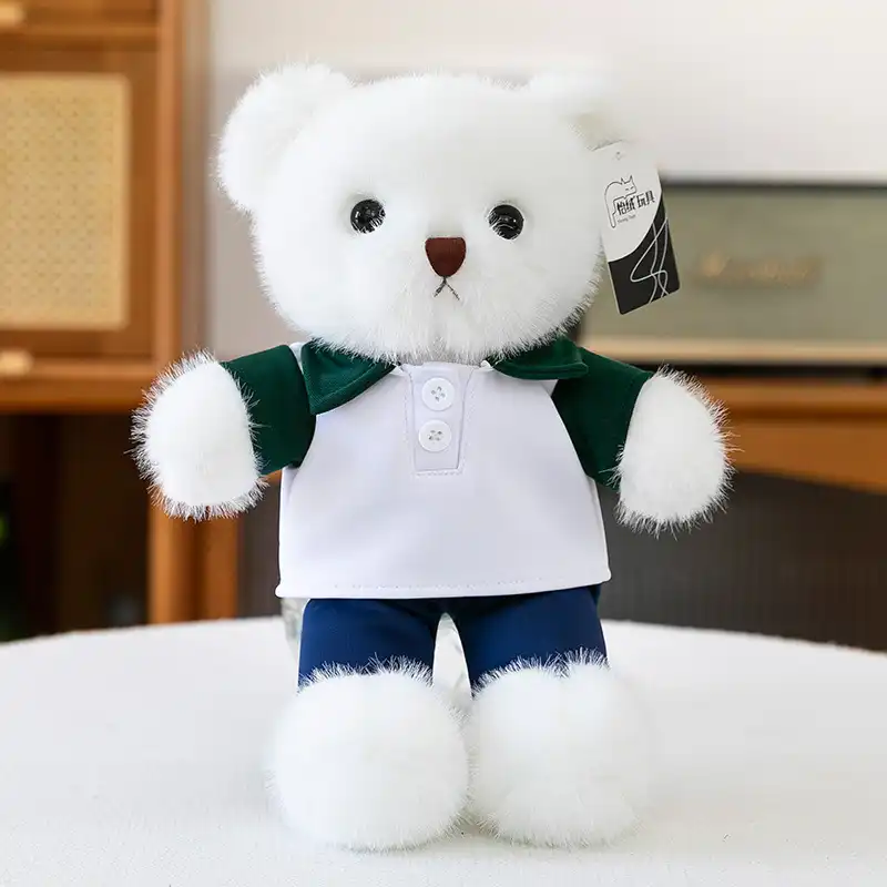 POLO shirt dressing teddy bear plush toy 04
