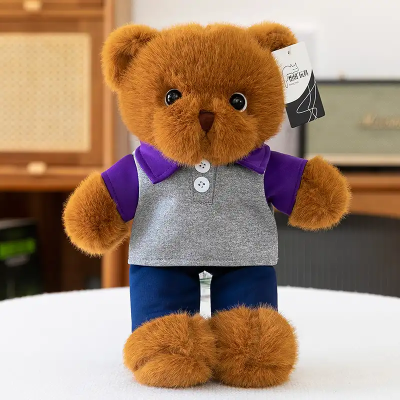 POLO shirt dressing teddy bear plush toy 05