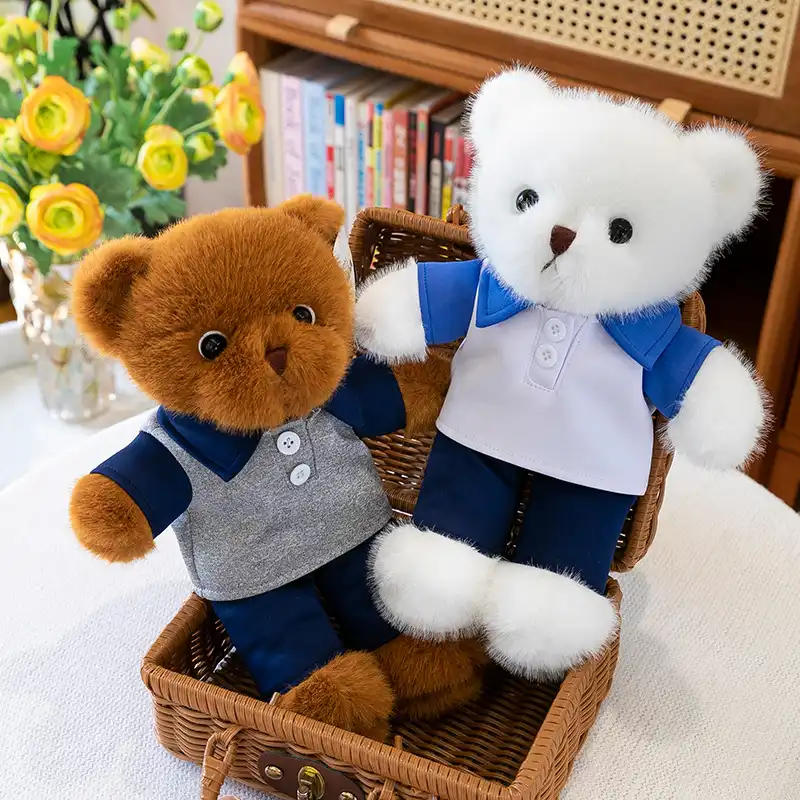POLO shirt dressing teddy bear plush toy 06