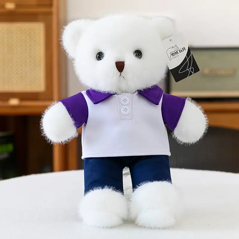 POLO shirt dressing teddy bear plush toy 07