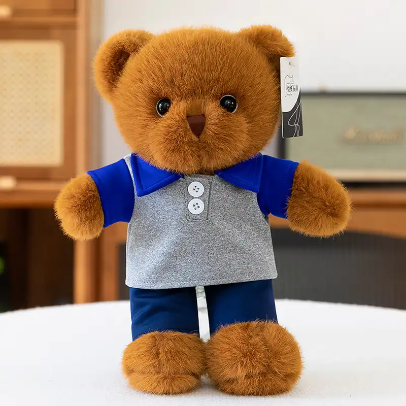 POLO shirt dressing teddy bear plush toy 09