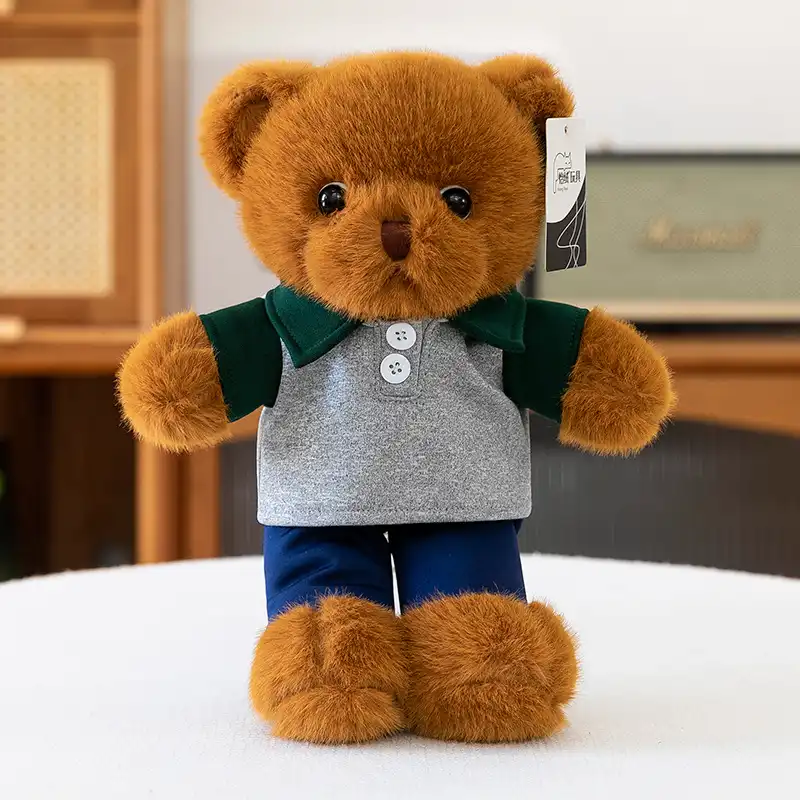 POLO shirt dressing teddy bear plush toy 10