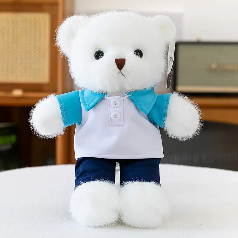 POLO shirt dressing teddy bear plush toy 11