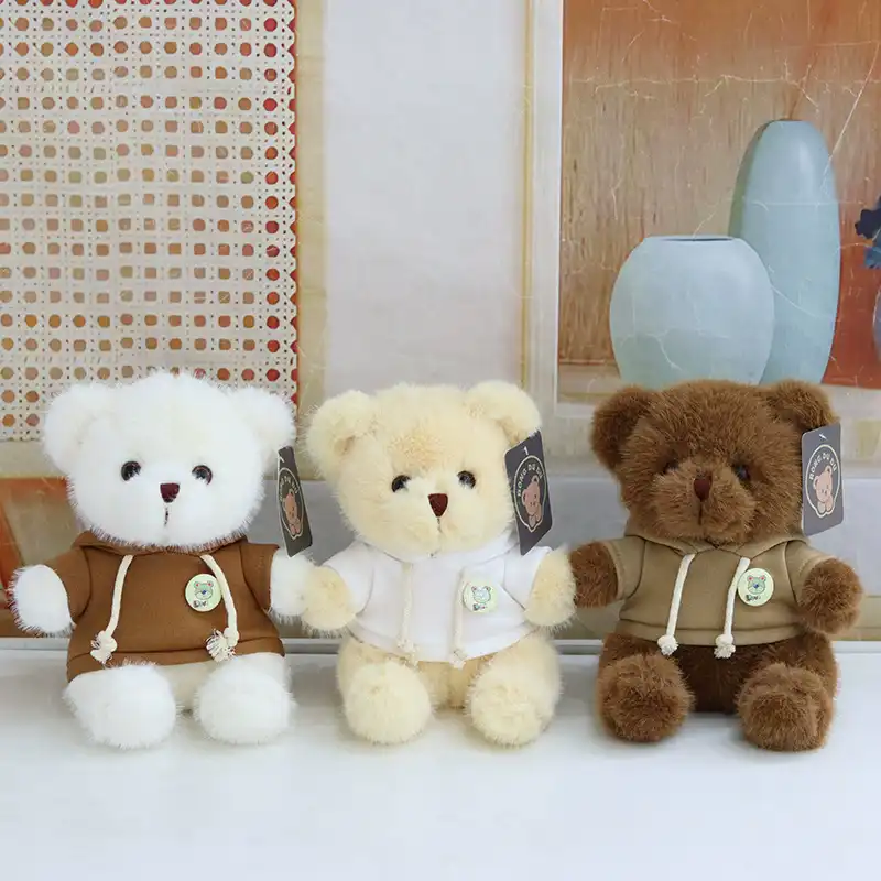 Plush Stuffed Teddy Bear with Paw Patches 03