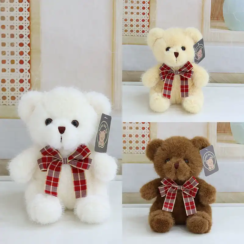 Plush Stuffed Teddy Bear with Paw Patches 04