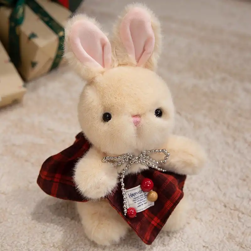 Rabbit Doll in Floral Skirt 16